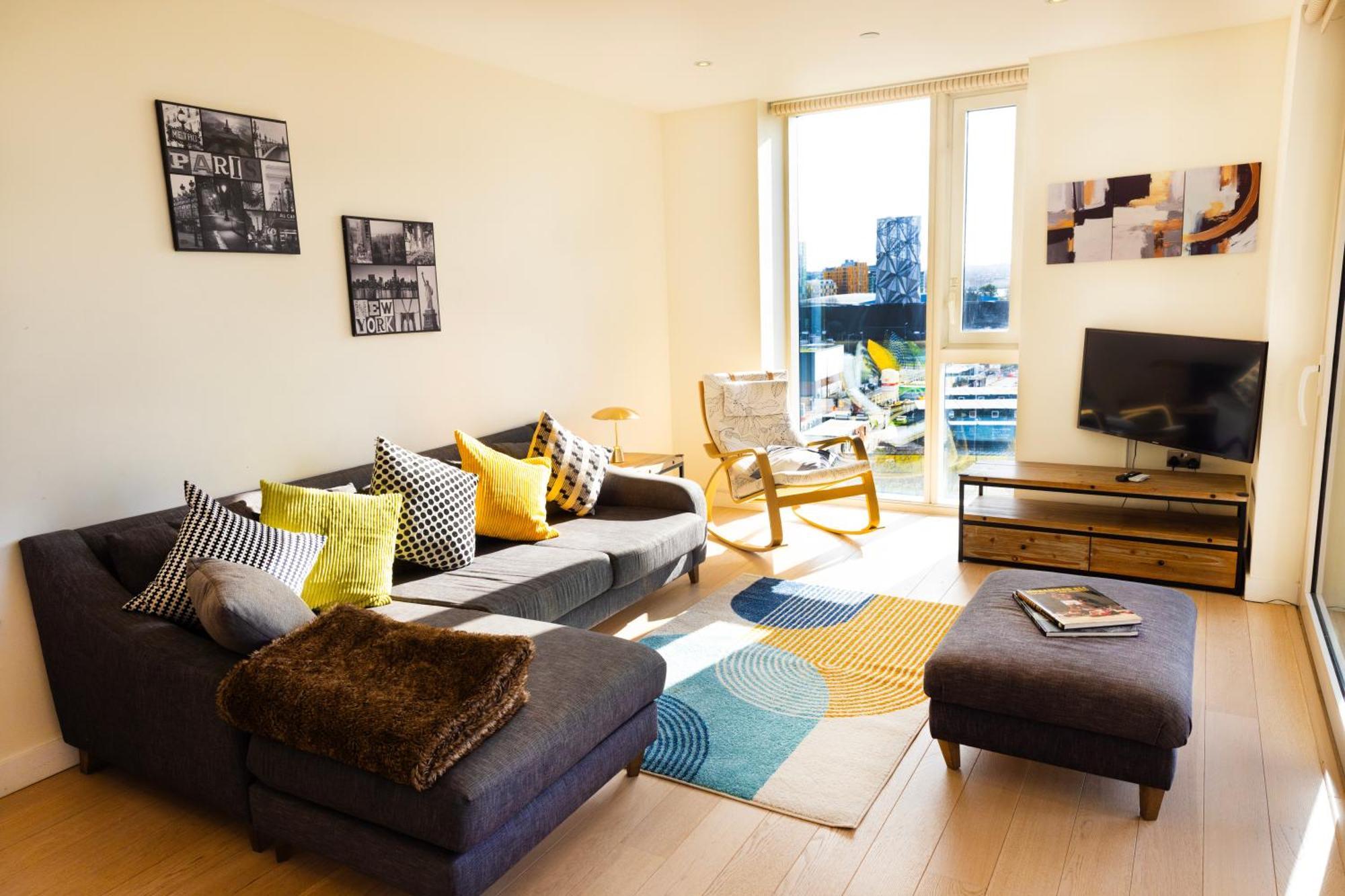 Su Casa-london Greenwich O2 Arena 2 Bed Flat Appartement